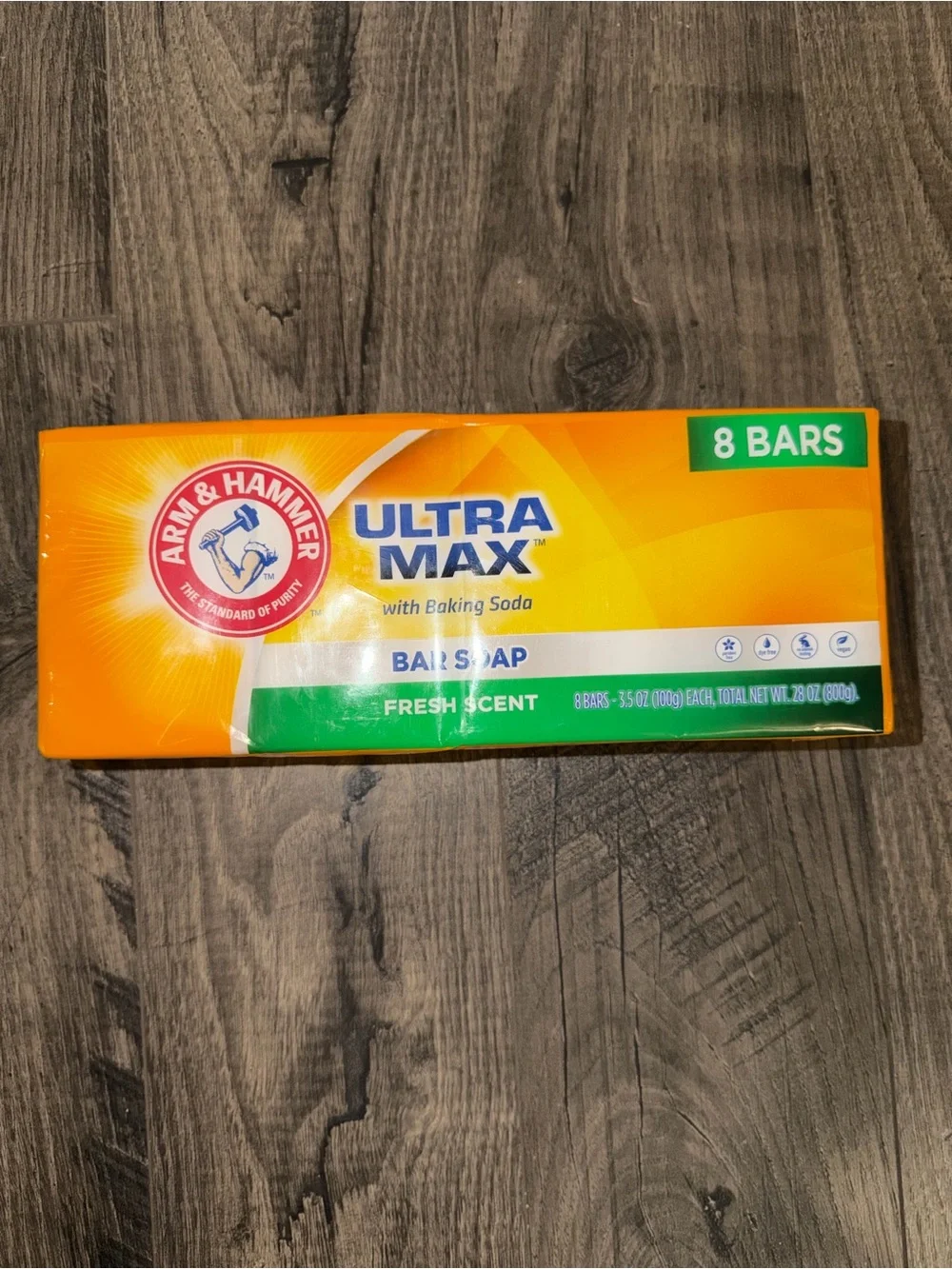 Ultra Max Fresh Scent Bar Soap - 8-bars